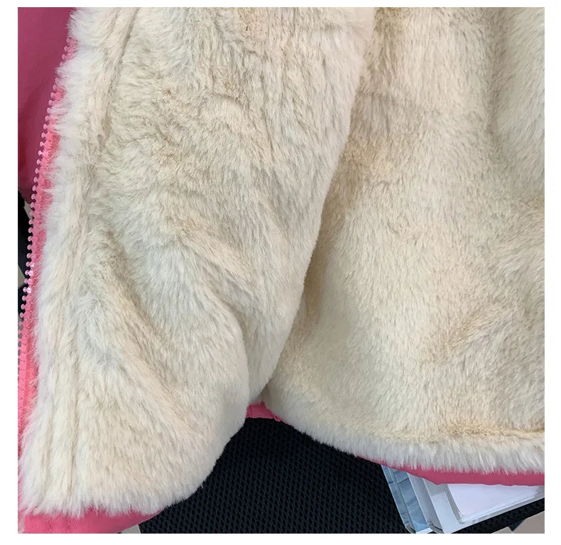 Plush Thickened Winter Coat