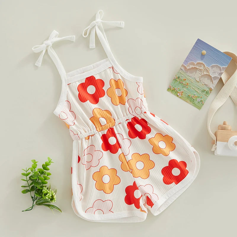 Baby Girl Floral Jumpsuit
