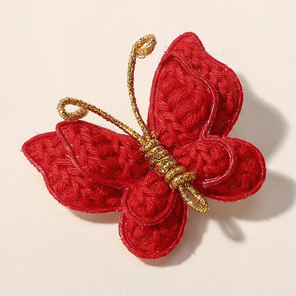 Butterfly hair clips