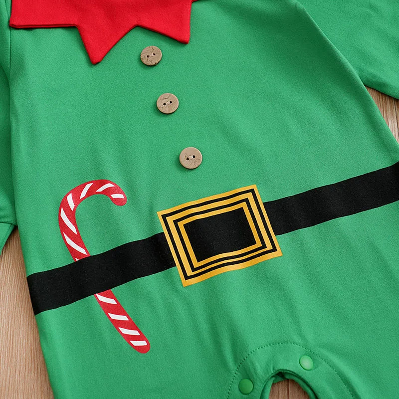 Long Sleeve Christmas Jumpsuit