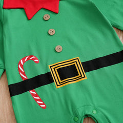 Long Sleeve Christmas Jumpsuit