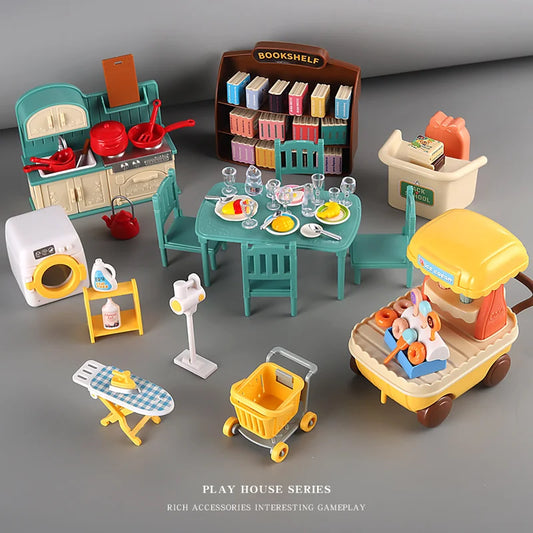 Miniature Furniture Doll Toys Set