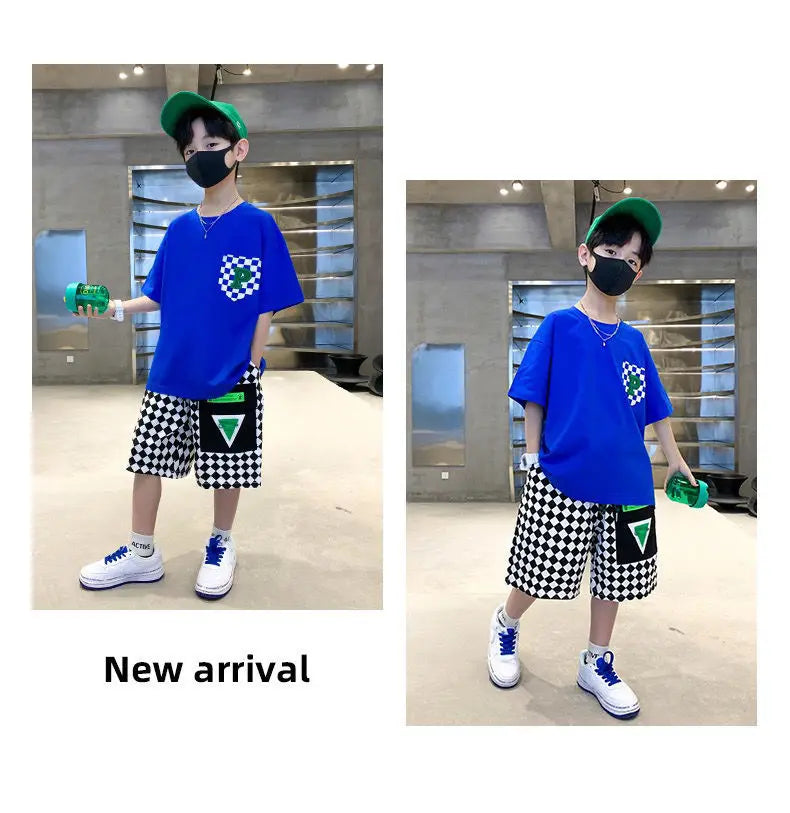 Summer Boys Fashion Outfit Set