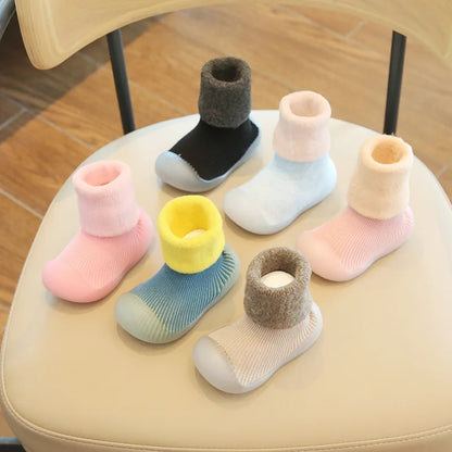 2025 Winter Baby Fleece Sock Soft Shoes