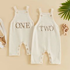Baby Suspender Knit Pants