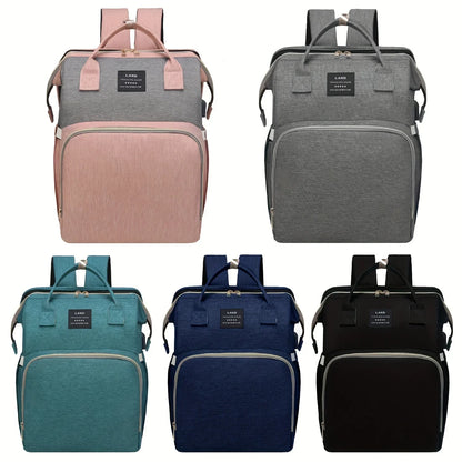 Backpack with Crib Bed & Diaper Bag