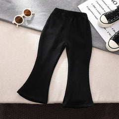 Girls Elastic Waist Leggings