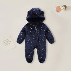 Cartoon Soft Winter Baby Romper