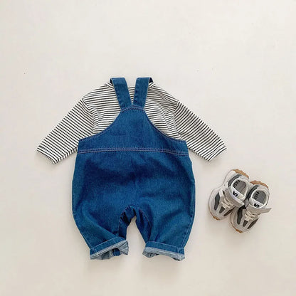 Denim Overall Baby Boys Suits