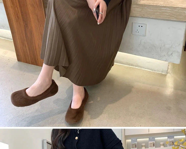 A-Line Casual Maternity Skirt