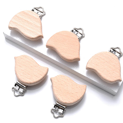 Wooden Animal Pacifier Clips Holder - PAMU8