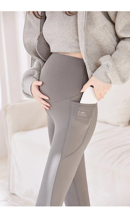 Pregnant Woman Adjustable Leggings