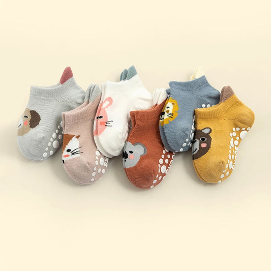 Kids Cartoon Animal Pattern Cute Socks - PAMU8