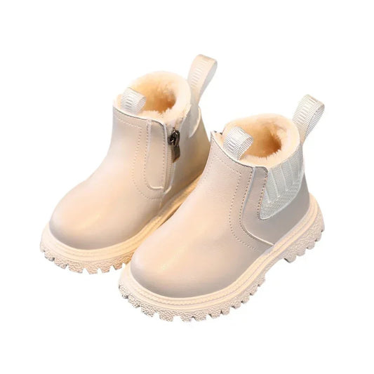 Kids' casual zip ankle boots in assorted styles