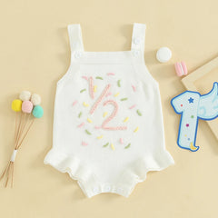 Sleeveless Strap Knit Playsuit