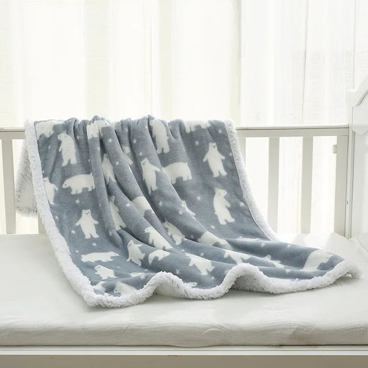 Double Layer Blanket for Baby