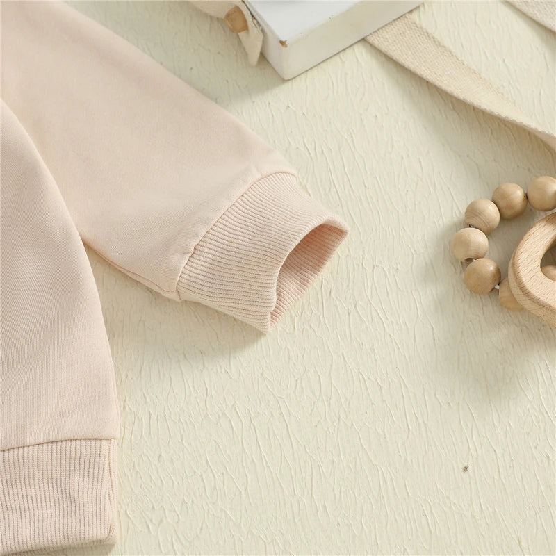 Long Sleeve Embroidered Sweatshirt