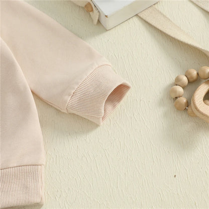 Long Sleeve Embroidered Sweatshirt