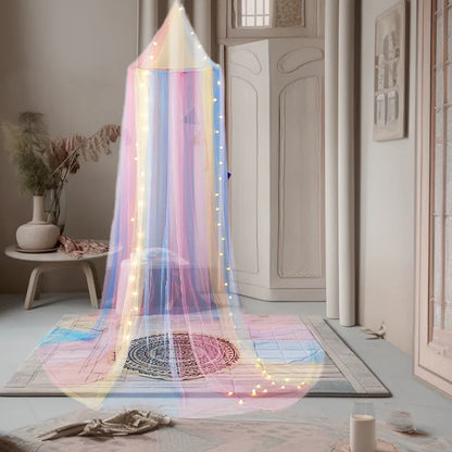 Baby Bedroom Rainbow Curtain