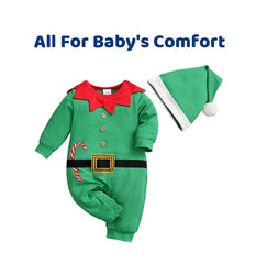 Long Sleeve Christmas Jumpsuit