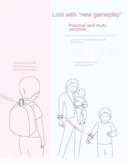 Adjustable Wrist Safety Rope