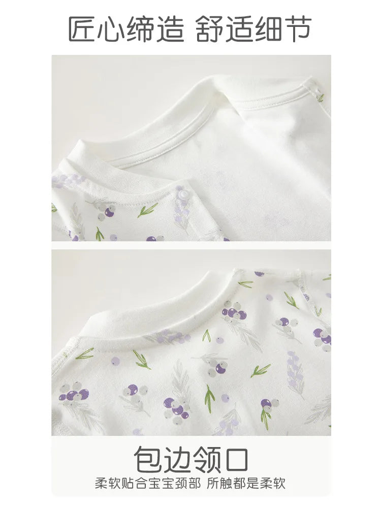 Long Sleeve Infant Cotton Romper