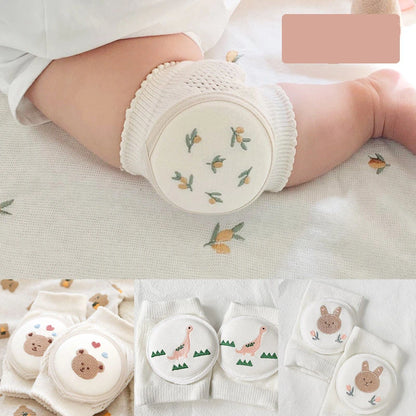 2pc Baby Cartoon Knee Pads Cushion