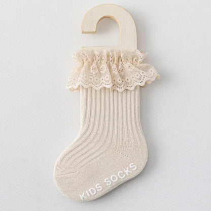Kids Non-Slip Knee High Sock