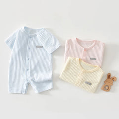 Cute Short Sleeve Infant Romper