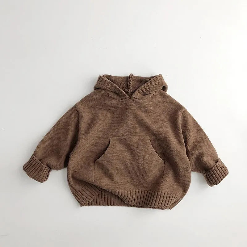 Knitted Baby Pullover Sweater