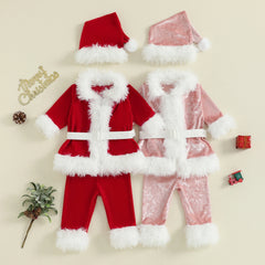 Kids Santa Costume Set