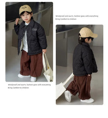 Cozy Plus Velvet Kids Coat