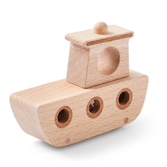 Wooden Plane and Helicopter Toy Set