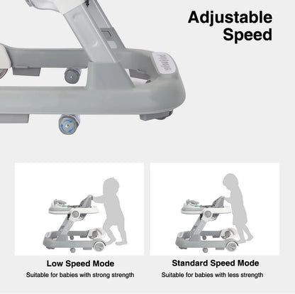 Baby Walker with Removable Feeding Tray