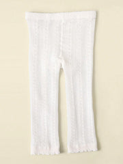 Girls' Lace Mesh Leggings, Breathable Summer Tights
