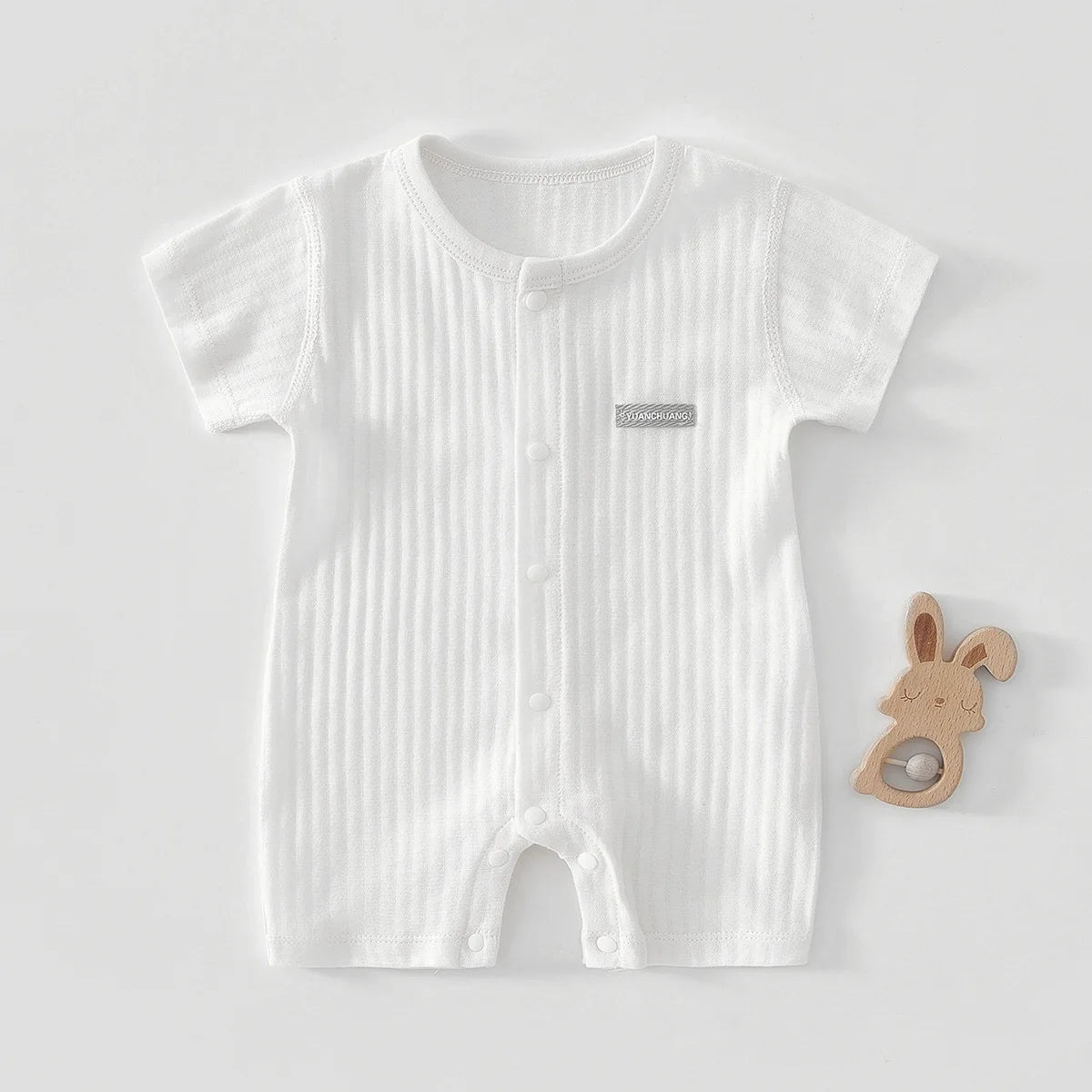 Cute Short Sleeve Infant Romper