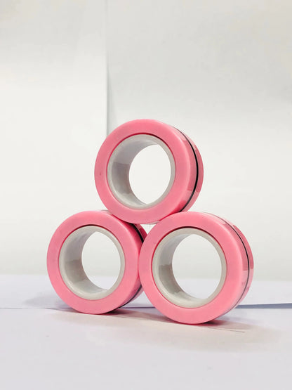 3pcs Finger Magnetic Colorful Toy