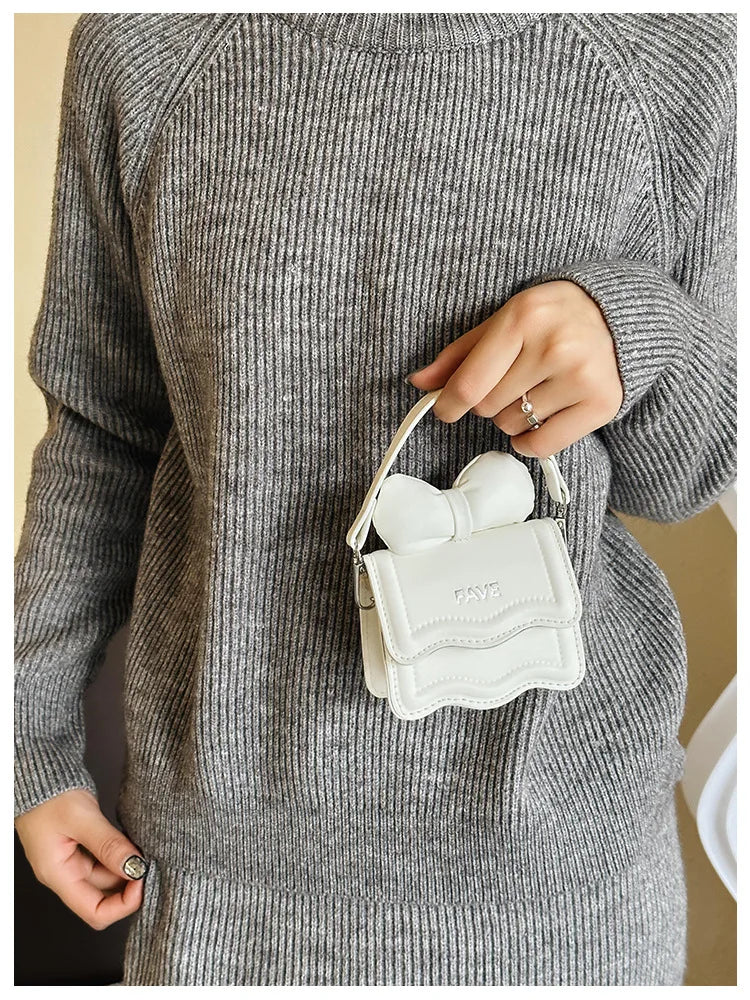Sweet Bow Shoulder Bags