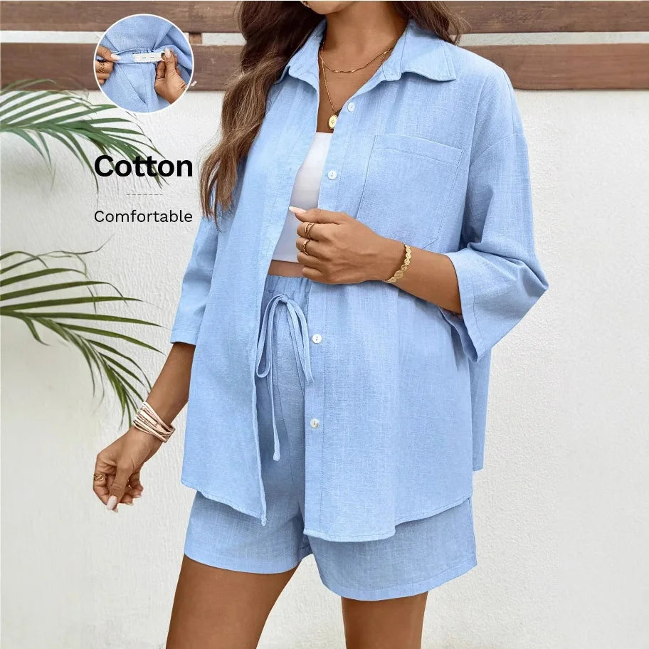 Maternity Shorts Set