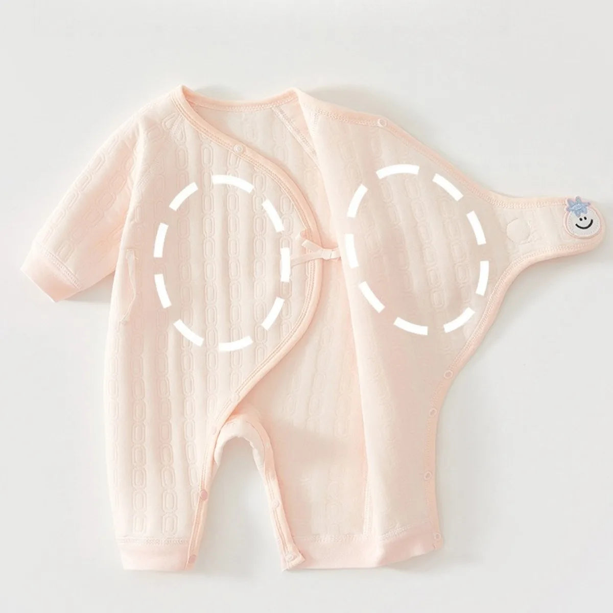 Warm Cotton Padded Baby Jumpsuit