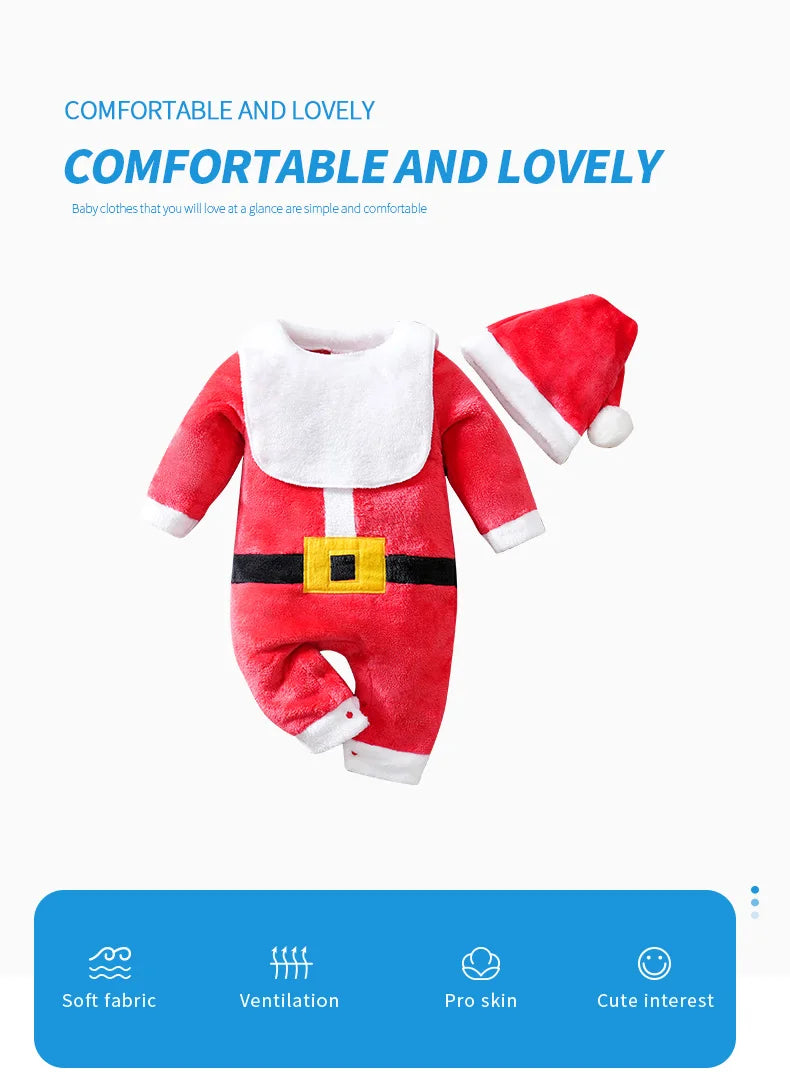 Christmas Newborn Baby Jumpsuit