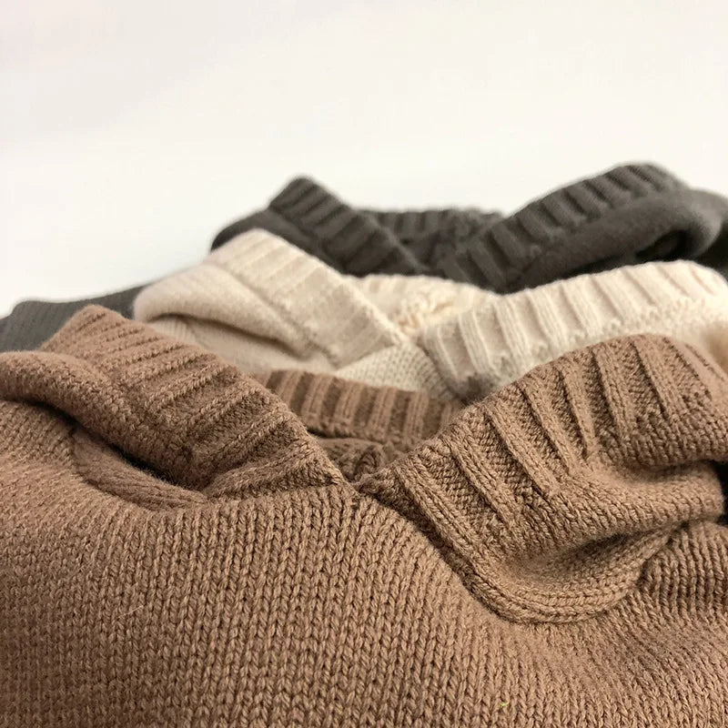 Knitted Baby Pullover Sweater