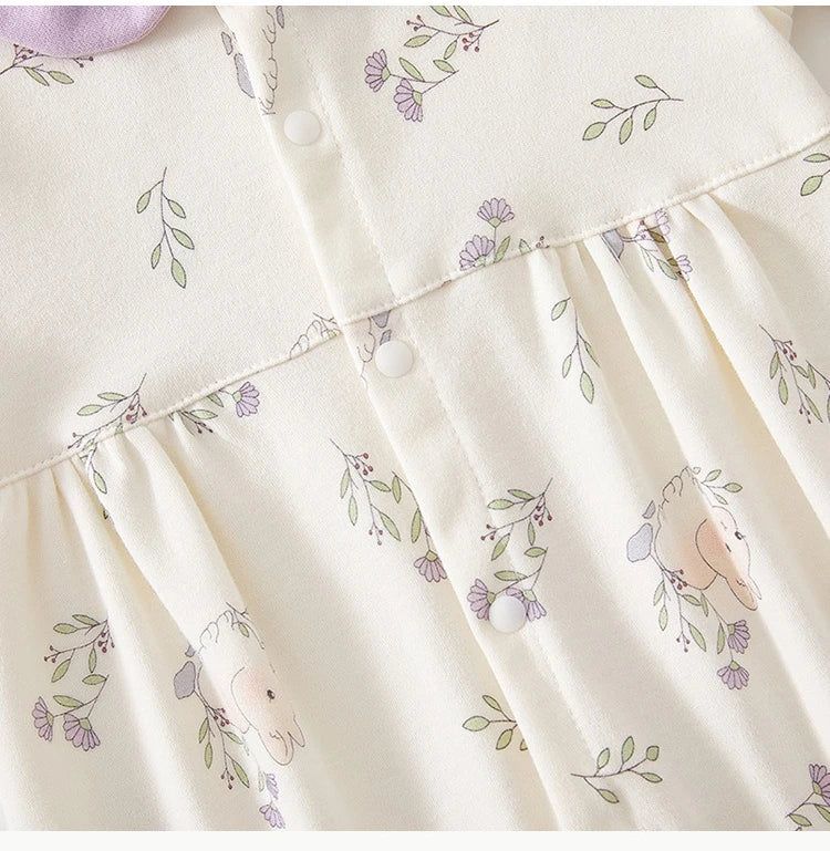 Pure Cotton Newborn Girl Outfit