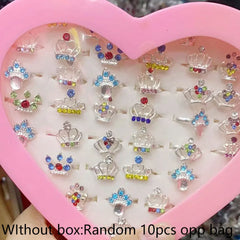 Cute Cartoon Kids Rings Set for Girls | PAMU8