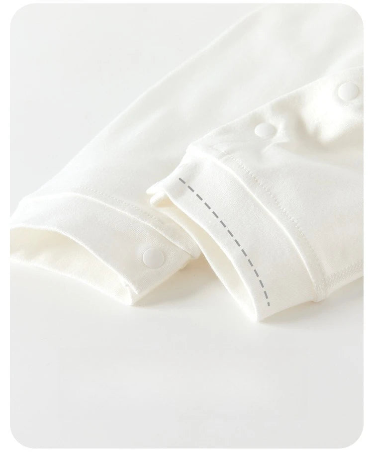 Solid Color Winter Baby Jumpsuit