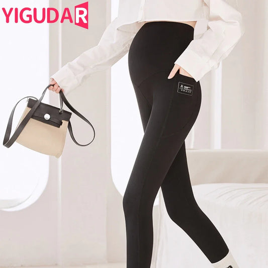 Pregnant Woman Adjustable Leggings