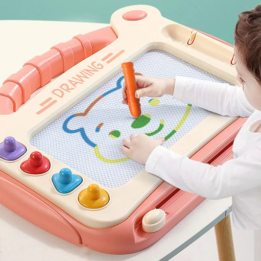 Kids' reusable LCD drawing board, offered in A and B model options