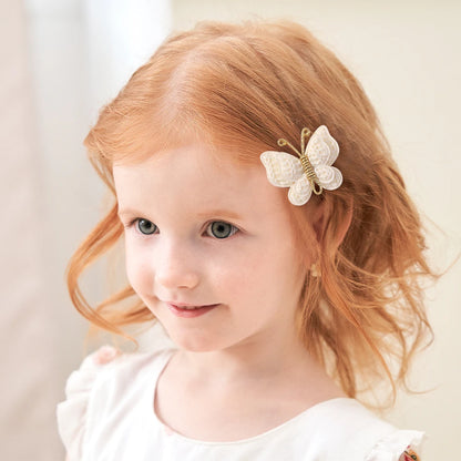 Butterfly hair clips