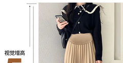 A-Line Casual Maternity Skirt