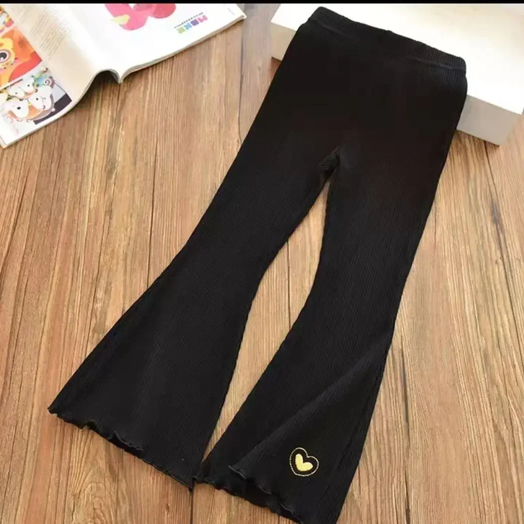 Kids Girls Flare Leggings
